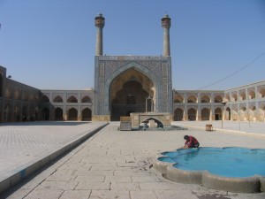 Jaméh_Mosque_Esfahan_courtyard